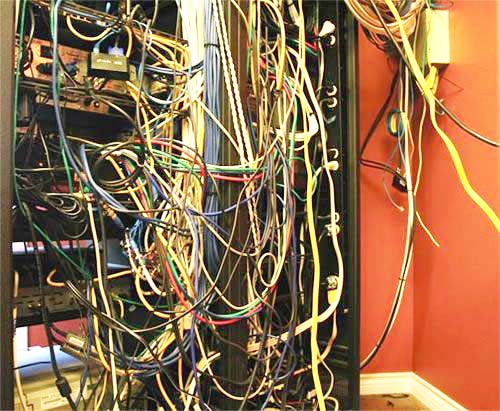 Sistem odası kablo düzenleme